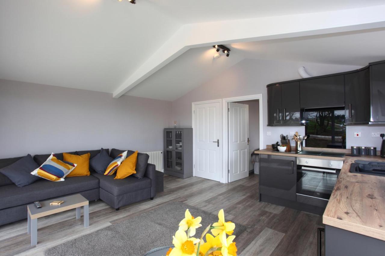 Deerfin Rentals Private Chalet With Hot Tub Ballymena Εξωτερικό φωτογραφία
